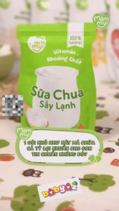 Mămmy Sữa Chua Sấy Khô Hữu Cơ Chống Hóc Cho Bé Từ 6 Tháng - Túi 20g