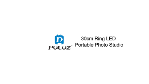 PULUZ PU5022 Mini Photo Studio Light Box 20CM 23CM 30CM LED Room Portable Photo Light Box Foldable Photo Tent Light Small Photography Light Box Studio LED Light Cube Shooting for Product Display Shooting Photography Equipment Photo Light Box VMI Direct