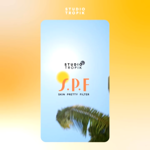 Studio Tropik SPF 50+ PA++ (Peach | Mint) - Skin Pretty Filter