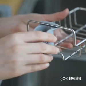 🇲🇾 🔥 Kitchen Stainless Steel Water Pipe Sink Faucet Tap Storage Hanger Drainage Rack Soap Sponge Holder Bathroom