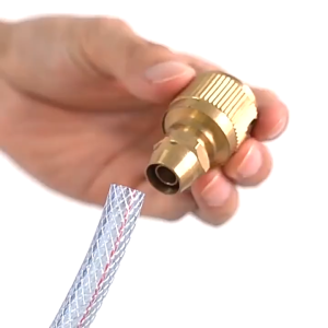 Brass 1/2" Hose Connector Repair Leaking Fittings Garden Hose Quick Connect Watering Water Tap Pipe Adaptor