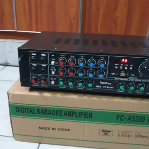 AMPLI FIRSTCLASS FC A5200 AMPLIFIER FCA5200 FC A 5200 ORIGINAL GARANSI 1 TAHUN