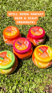 Paket MAKARIZO Hair Energy Shampoo & Creambath Fibertherapy Keratin