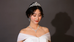 Crystal Kids Crown Headdress Princess Pageant Crown Earrings Necklace Set Children Birthday Prom Costume Party Bridal Jewelry Tiara