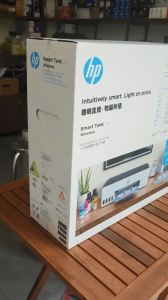 Máy in phun màu HP Smart Tank 215 (3D4L4A) In WIFI trực tiếp từ điện thoại - Hàng HP Việt Nam