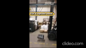 Heavy Duty Industrial Basket With Metal Handle 1034 / Durian Basket / Fruit Vegetable Basket / Bakul Kebun / Raga Durian