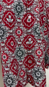 BAJU BATIK MERAH SERAGAM SEKOLAH SD LENGAN PANJANG SERAGAM NEGRI KELAS 1-6