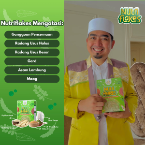 Nutriflakes Sereal Diet Pencernaan Lancar dan Atasi Maag
