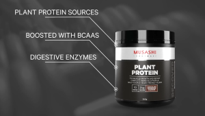 Musashi Plant Protein โปรตีนจากพืช": "Musashi Plant Protein - โปรตีนจากพืช",