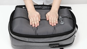 FRN New Airback Vacuum Compression Travel Backpack Multifunction 60L Large Capacity&Expandable 17 Inch Laptop Backpack