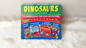 Dinosaurs Activity Pack 4 Awesome Books and Over 300 Stickers