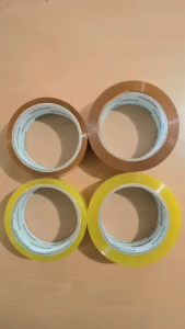 50M/100M/200M Packing Tape Clear/Tan