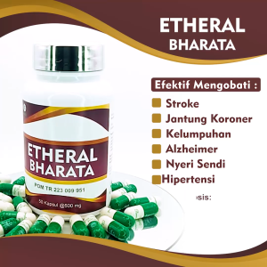 Etheral Bharata Obat Penyakit Syaraf 100% ORIGINAL Herbal Alami Epilepsi Kejang Ayan Bharata