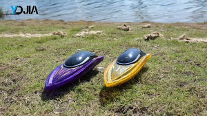 New Version Remote Control High Speed With Led Light Racing Boat Children Toy for Pool Lake Pond (Singapore Seller)
