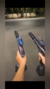 Mô hình phun nước combat master áp suất hiệu ứng âm thanh siêu chất