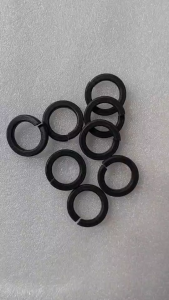 แหวนสปริง ดำ แหวนกันคลาย เหล็กแข็ง M3-M24 พร้อมส่ง
