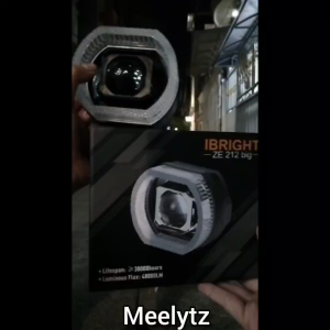 Projector Projie Biled Crystal 45INC Blue Lens ZE 212 APP Matrix X1 Shroud Akrilik Premium Plus Kipas - IBRIGHT