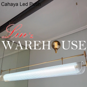 Lampu Gantung ISLAND MODERN GOLD TUBE 3 COLOUR LED pendant light