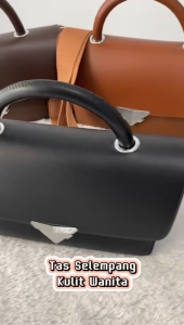 BARUUU!!! (J)  Tas Kulit Selempang Import Wanita W6519 Selempang Kulit Wanita Import Tas Kulit Wanita Import Kekinian