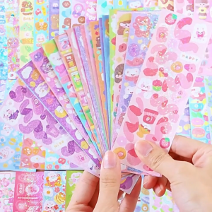Mamibayi 10pcs Diy Sticker Gooka Jurnal Sticker Kartun Lucu