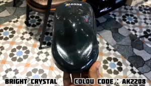 2K Paint AIKKA AK2208 PSC Grey CRYSTAL SERIES Color Car Motor Paint DIY Aerosol Spray Cat Bancuh Kereta 车漆