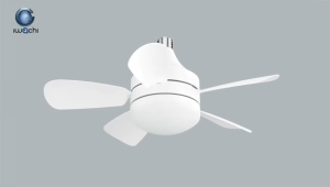 [2 IN 1] MINI CEILING FAN E27 3 COLOR LIGHT 5 SPEED REMOTE CONTROL