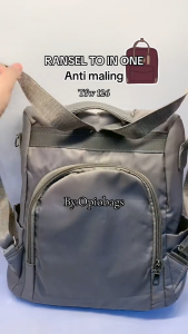 OMYGOOSE TAS RANSEL KOREA WANITA / RANSEL ANTI MALING / TFW 0126