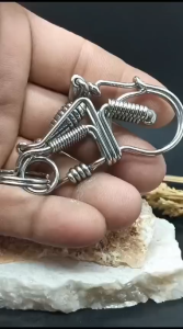 Gantungan Kunci Motor Stainless Steel Model Motor Baru