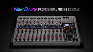 NEW BAXS Audio Mixer CT160S  Series Stereo Mixer 16 Channel Bluetooth USB MP3 Audio Mixer Genuine Microphone Effect Mixer