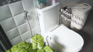 Kloset / Closet Duduk Eco Washer Set Germany Brilliant Ro In 18 20 25 Cm Putih GBC TW008
