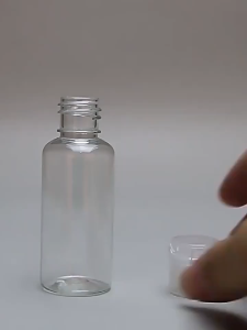 10 pcs Clear Empty Travel Bottle Makeup Container Cosmetic Lotion Refillable Squeeze Jar Shampoo Shower Gel Bottle 5-100ML