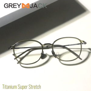 Grey Jack Kacamata Antiradiasi Blueray Model Oval Bahan Titanium Ringan Simple Fashionable Pria dan Wanita Bisa Minus 9113