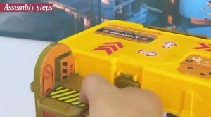 Ready Stock 31PCS kids racing Car toys Construction Military FireTruck Vehicle Track Rail suitcase Playset Toy