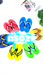 รองเท้าแตะ แบบหูคีบ  พื้นยางพารา SIZE 37-45  100% ส่งตรงจากโรงงานแท้