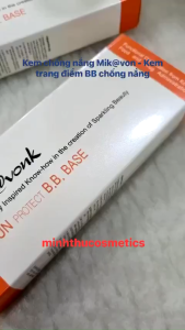 Kem Chống Nắng Dưỡng Da Mik@vonk Sun Protect BB Base 60ml | Tự Nhiên Mịn Nhẹ