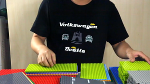 MEKANSM 25X25 Titik Blok Bangunan Pelat Dasar Titik Batu Bata Baseplate Mainan