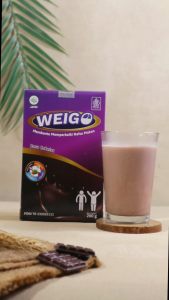 WEIGO Susu Obat Herbal Penggemuk Penambah Berat Badan Ideal dan Nafsu Makan BPOM Halal Alami
