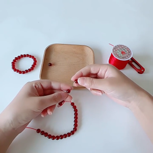 Cuộn Dây Cước Lụa Đàn Hồi 60m Dây Thun Lụa Xỏ Chuỗi Hạt Làm Handmade Trang Sức Thắt Vòng Đồ Thủ Công-NIEVE