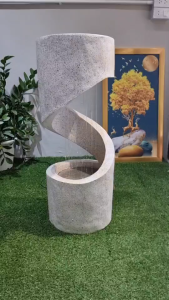 น้ำพุน้ำตกตั้งพื้น รุ่นเกี้ยวทรัพย์เพิ่มโชครหัสสินค้าMZ14005GD เสริมฮวงจุ้ยตกแต่งบ้าน ของขวัญมงคลขึ้นบ้านใหม่ เปิดร้าน