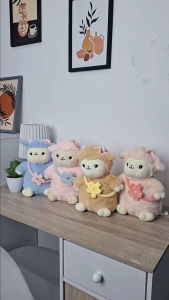 ISTANA BONEKA: Boneka Kambing & Domba Duduk Sheep Wika untuk Anak