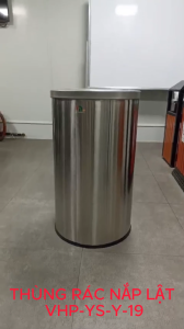 Thùng rác ngoài trời Hồng Phát VHP-YS-B-19 thiết kế nắp lật dung tích lớn
