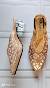 Dafa Sandal Pesta Wanita Hak Kaca Terbaru 2024 Cod/Bayar di Tempat