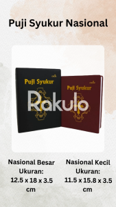 Buku Puji Syukur Nasional Kecil - Puji Syukur Nasional Kecil EDISI REVISI