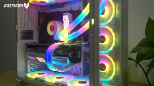 CoolMoon ARGB Radiator Coolant Hose 5V3Pin Silicone Soft Tube Decoration CPU Liquid Cooler Water Cooling Pipe