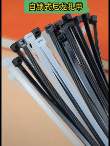 ECERAN..!! 10 biji Kabel Ties Kecil 100mm Hitam / Tali Tis kecil 10cm 10 biji HITAM