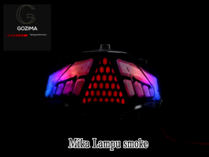 Lampu stop belakang Beat new Deluxe - Street new 2020 - 2024 Gozima terbaru RGB Running