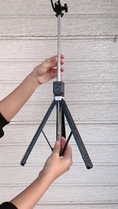 Tripod T17 Tongsis Selfie Stick Tripod 1.7 Meter 170 CM Remote Bluetooth 3 in 1 Stick Portable Flexible Selfie 360º