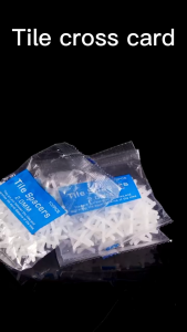 พร้อมส่งด่วน*สเปนเซอร์ปรับระดับกระเบื้อง 100ชิ้น/ถุง (Tile Spacer) อุปกรณ์จัดร่องยาแนวกระเบื้องพื้นและผนัง กากบาทเว้นร่องยาแนว