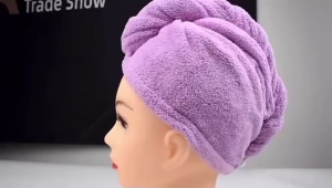 Handuk Pengering Rambut Microfiber Dewasa/ handuk pengering rambut kepala / Handuk Pengering Rambut Menyerap Air Lebih Cepat