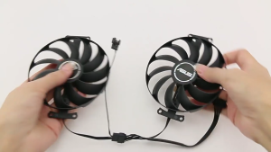 พัดลมการ์ดจอ ASUS DUAL-RTX 3060 3060ti 3070 v2 oc